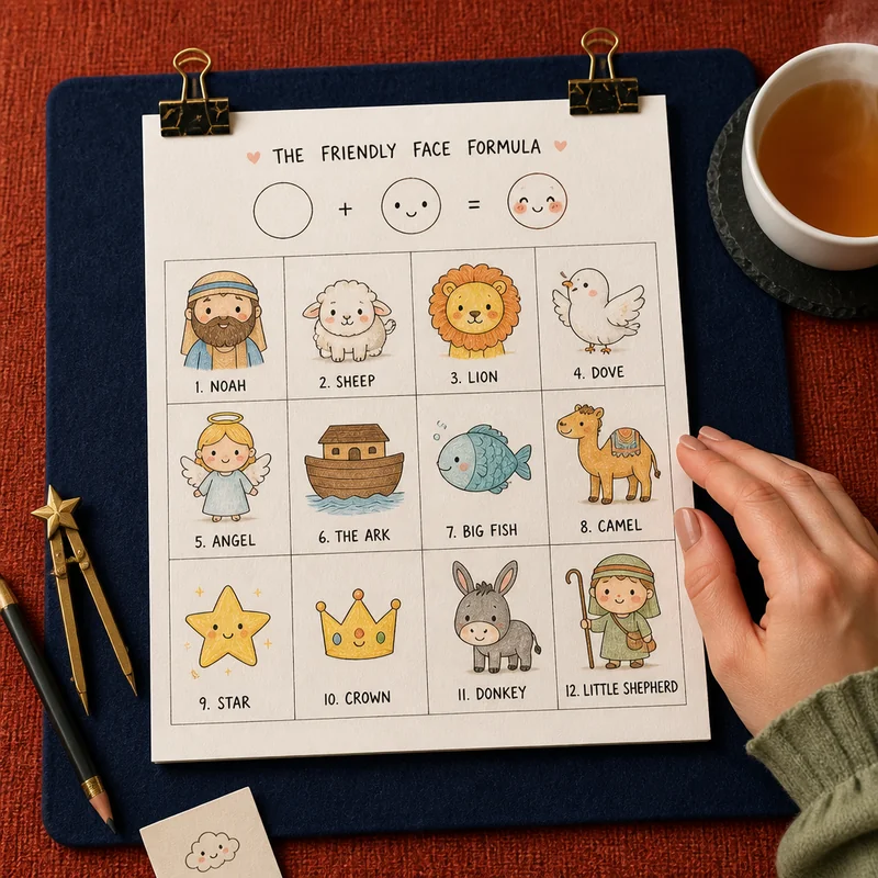 Bonus 1 - The Bible Character Cheat Sheet